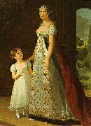 Portrait of Caroline Murat with her daughter